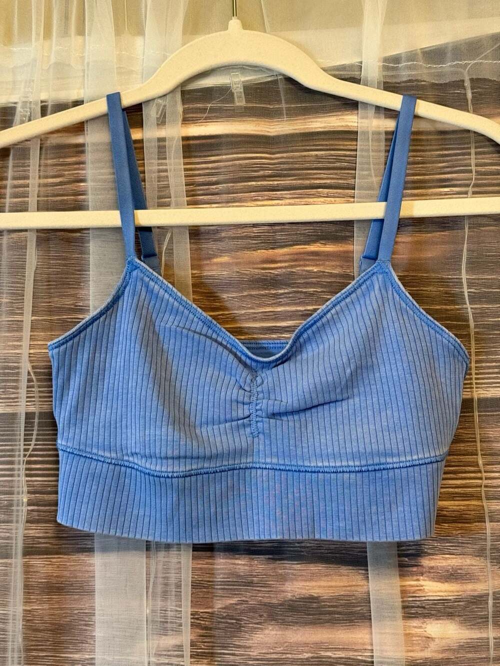 OFFLINE by Aerie Recharge Ruched Seamless Ribbed Bralette